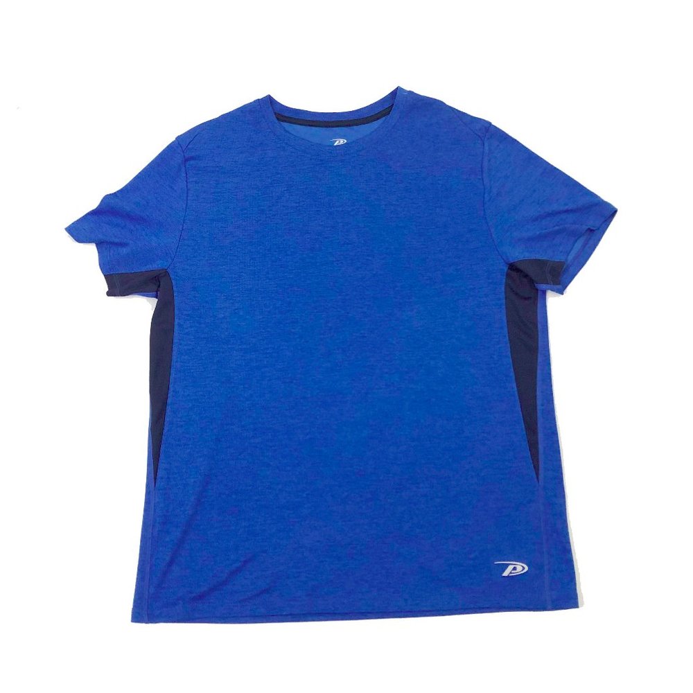 EUC Pro Player Blue Black Stripe Wicking T-Shirt